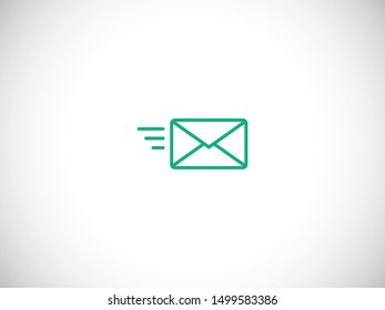 Send letter, Envelope, Message email, Vector icon