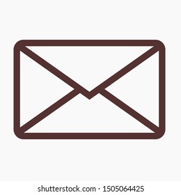 Send letter, Envelope, Message email, Vector icon