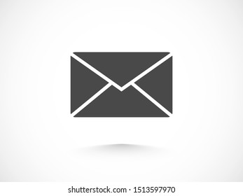 Send letter, Envelope, Message email, Vector icon
