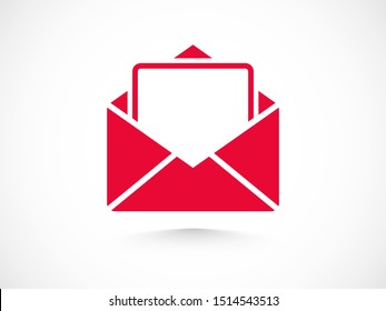 Send letter, Envelope, Message email, Vector icon