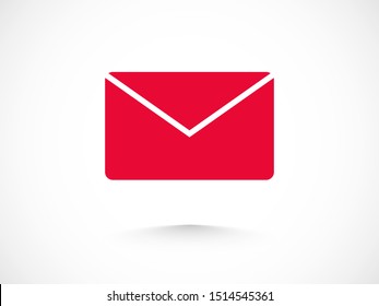 Send letter, Envelope, Message email, Vector icon