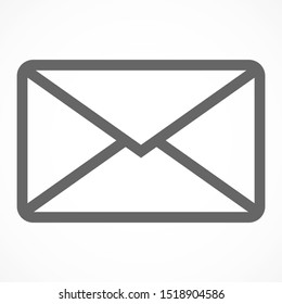 Send letter, Envelope, Message email, Vector icon
