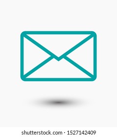 Send letter, Envelope, Message email, Vector icon