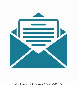 Send letter, Envelope, Message email, Vector icon
