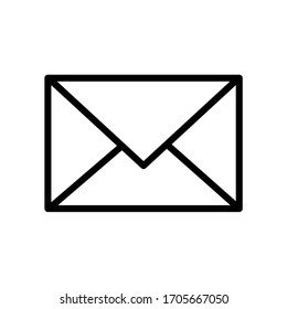Send letter, Envelope, Message email, Vector icon