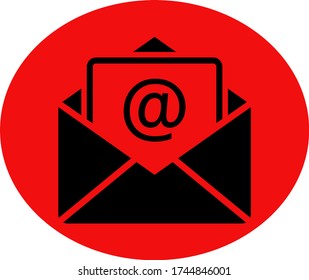 Send letter, Envelope, Message email, Vector icon