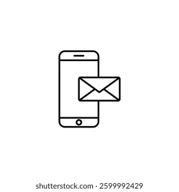 Send line icon illustration vector icons