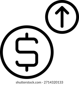 Vektorgrafik mit Zeilensymbol senden