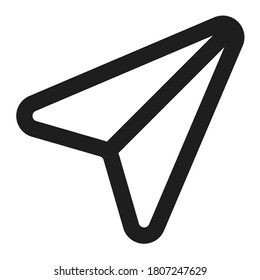 send line icon set vector design