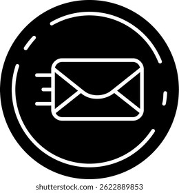 Send Line vector Icon Design