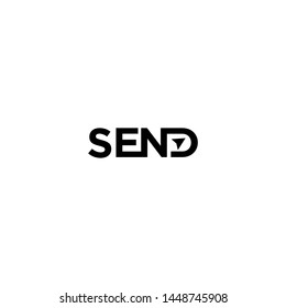 Send Logo Design Template Icon