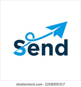 send logo design vector template
