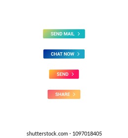 Send Mail, Chat Now, Send & Share Web Button Set