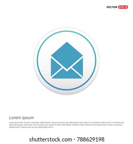 Send Mail icon Background icon template