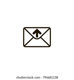 send mail icon. sign design