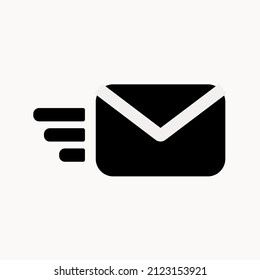 Send mail icon. sms line. High quality black style vector icons