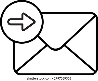 Send mail icon vector illustration design