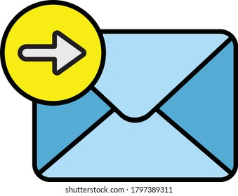 Send mail icon vector illustration design