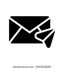 Send Mail Icon Vector Symbol Design Illustration
