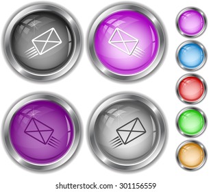 send mail. Internet buttons.