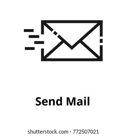 Send mail line icon