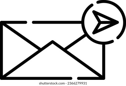 Send Mail Pixel Perfect Detail Icon
