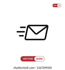 Send mail vector icon