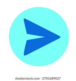 Enviar ícone de massagem isolado transparente 
