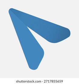 Enviar mensaje Icono de símbolo de flecha