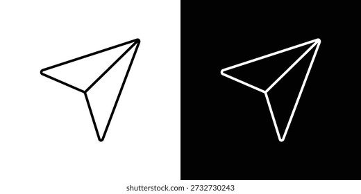send Message icon in line design. editable stroke icon.