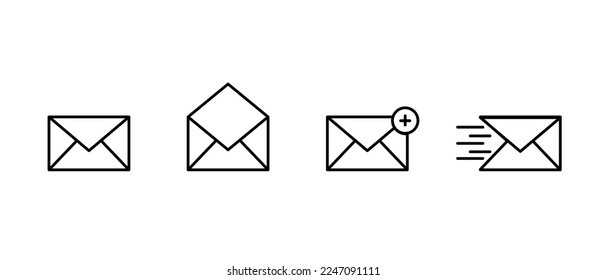 Send message icon on white background. flat message design. message vector. set of message icon. flat send icon. flat icon. flat design. vector illustration.
