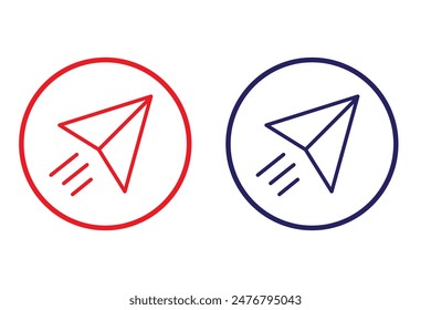 send message icon, message sent icon button - share direct message icon