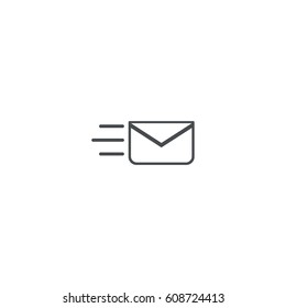 send message icon. sign design
