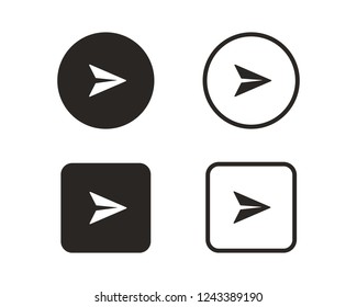 Send Message Icon Sign Symbol