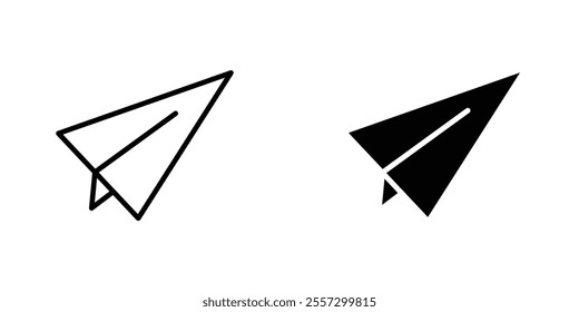 send Message Icon vector. liner and flat style icons set.