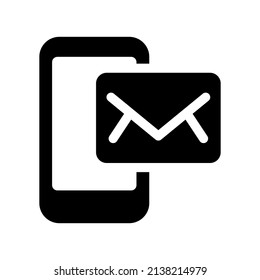 Send Message Icon Vector Symbol Design Illustration