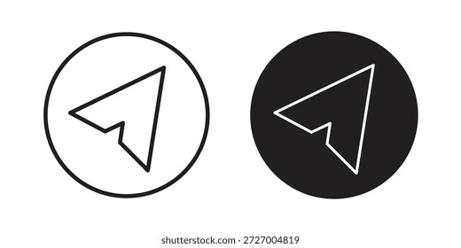 Senden Sie Message-Symbole in schwarzer Glyphe und Liner-Versionen für das Design.