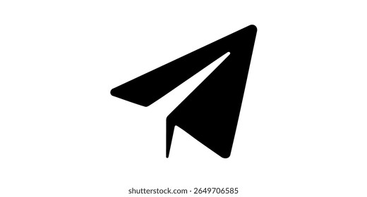Ícone de linha de email de envio de mensagem. Botões de interface da newsletter. Ícone de email de envelope. Vetor de contorno de carta de email fechado. Pictograma de e-mail mínimo plano em fundo branco. Comunicação, Mensagens, Social