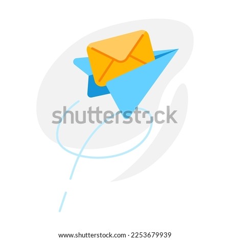 send message, newsletters, pop up email subscription concept illustration flat design vector eps10. modern graphic element for landing page, empty state ui, infographic, icon, form, etc