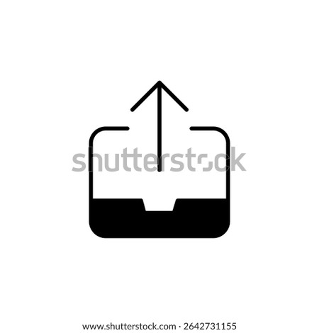send message, outbox, mail icon