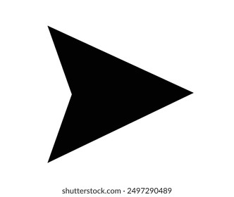 Send, message, paper plane icon.