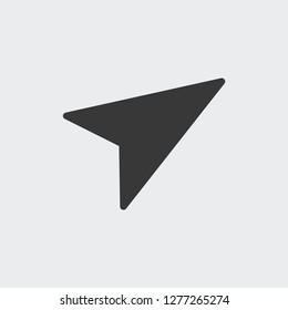 Send Modern Simple Vector Icon