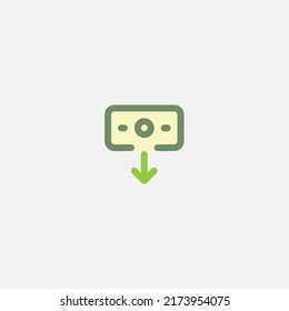 Send money icon sign vector,Symbol, logo illustration for web and mobile