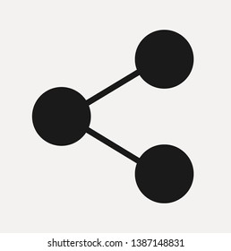 send multimedia share vector icon