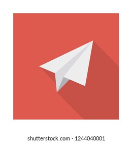 send  paper plane   message  