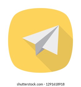 send  paper plane   message  