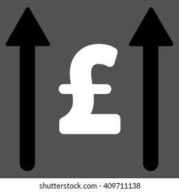 Send Pound vector icon. 