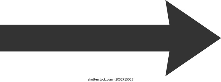 Send right icon with flat style. Isolated vector send right icon illustrations, simple style.