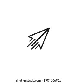 Send Social Media icon, isolated Send Social Media sign icon, vector illustration