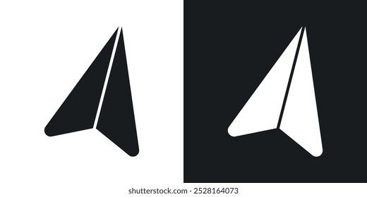 Send solid vector icon pack